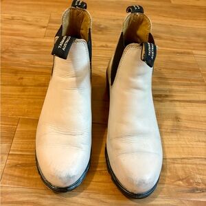 Blundstone Women's Off-White Ankle Boots